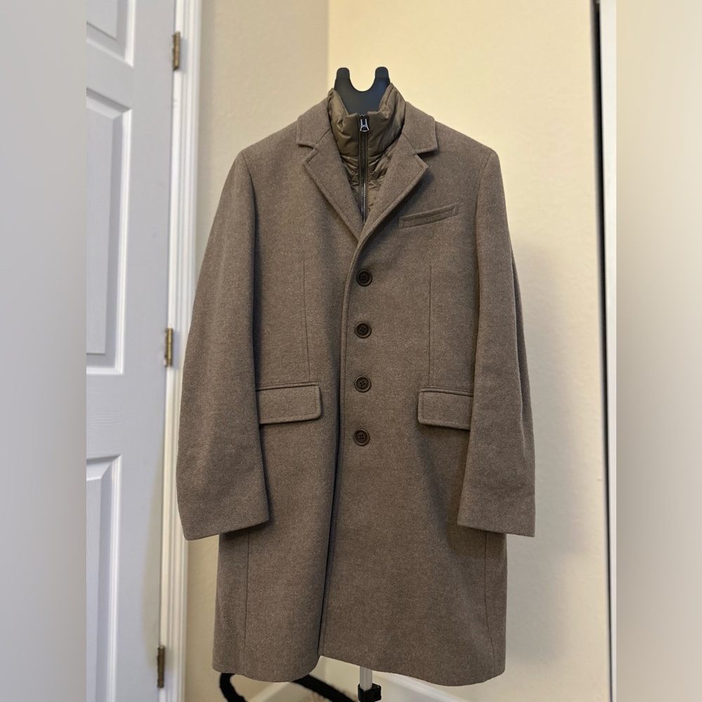 Burberry Brit Men’s 3-in-1 Taupe Coat